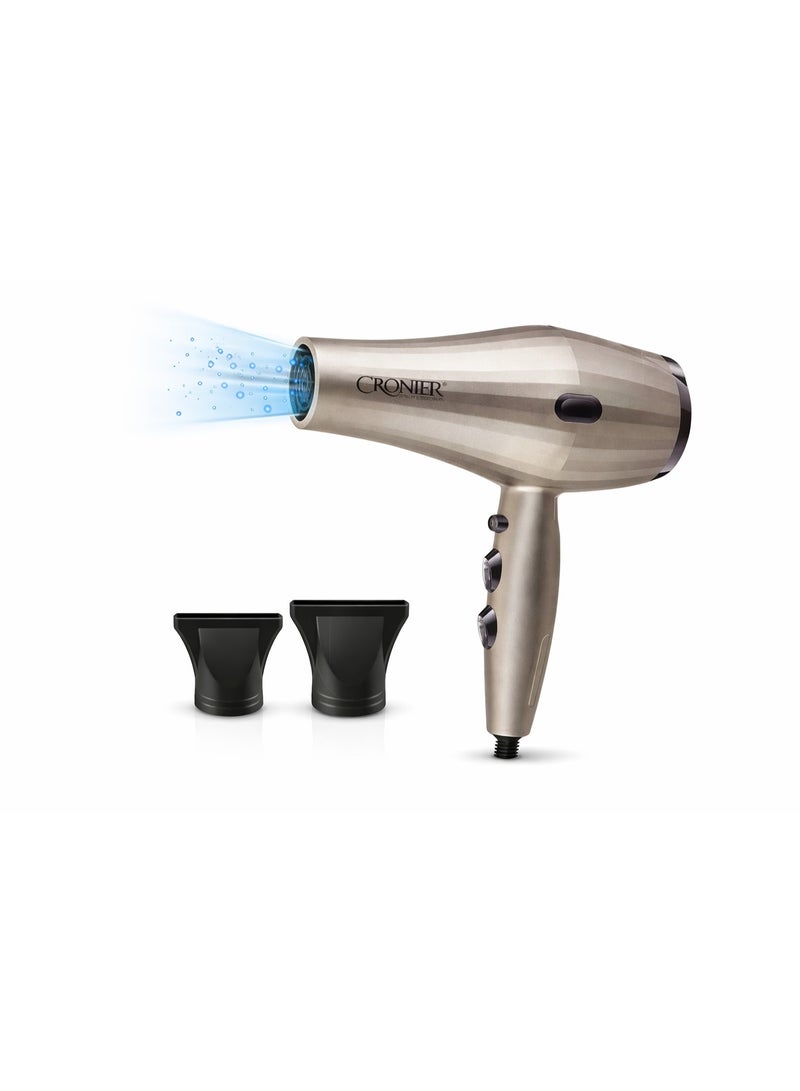 CRONIER CR-8116 Professional Hair Dryer with Long Lifespan For home and salon use - Image 1